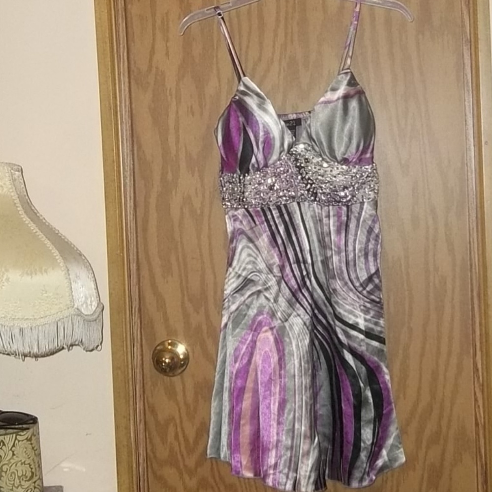 BNWT Sexy Silky Satin Top Jewels Diamond Bling